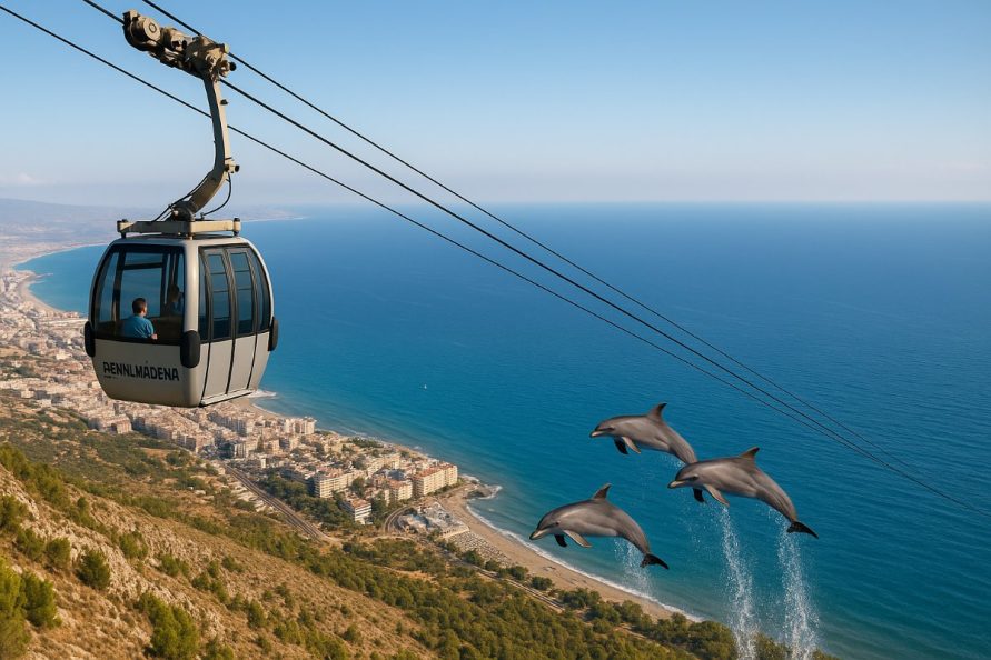 Benalmádena: entre delfines y vistas panorámicas